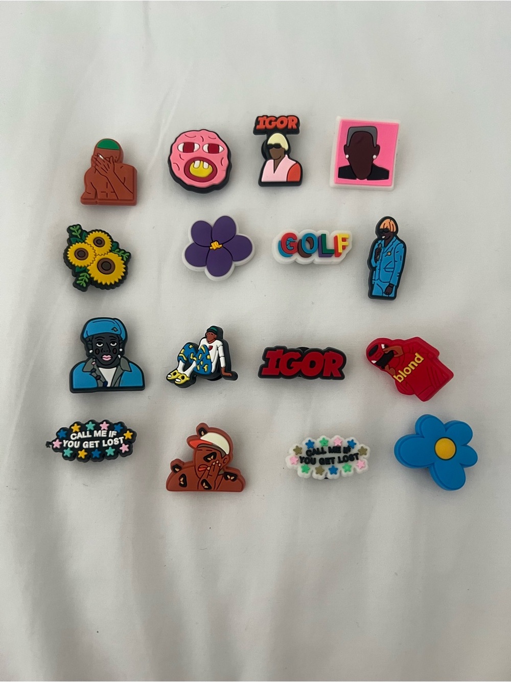 Taylor the creator croc charms